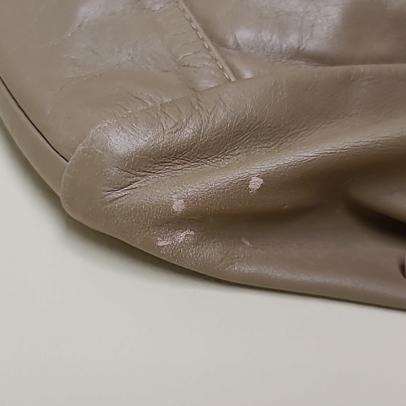 Kenneth Cole Reaction Tan Color Motorcycle Jacket Coats, Jackets & Vests Size S - Picture 4 of 12